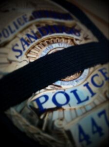 SDPD Memorial Badge